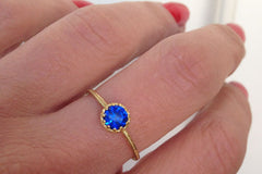 Sapphire ring