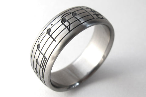 Personalized Music Ring
