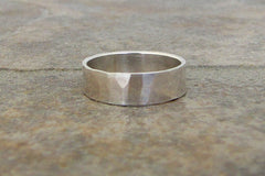 Hammered Silver Ring