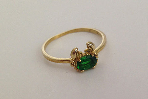 Gold Crab Ring - Cute Sea Ring
