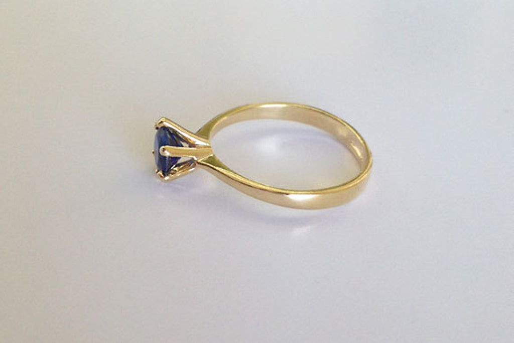 Royal sapphire ring