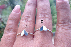 Small heart ring