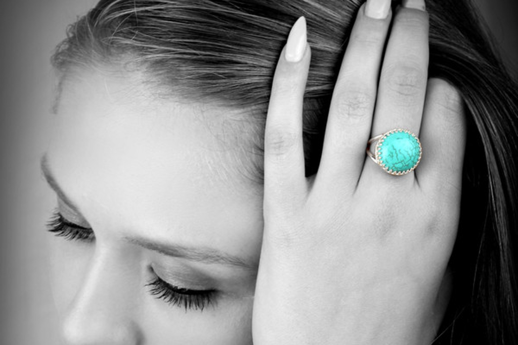 Silver Turquoise ring