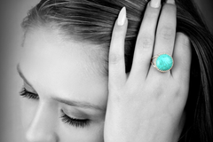 Silver Turquoise ring