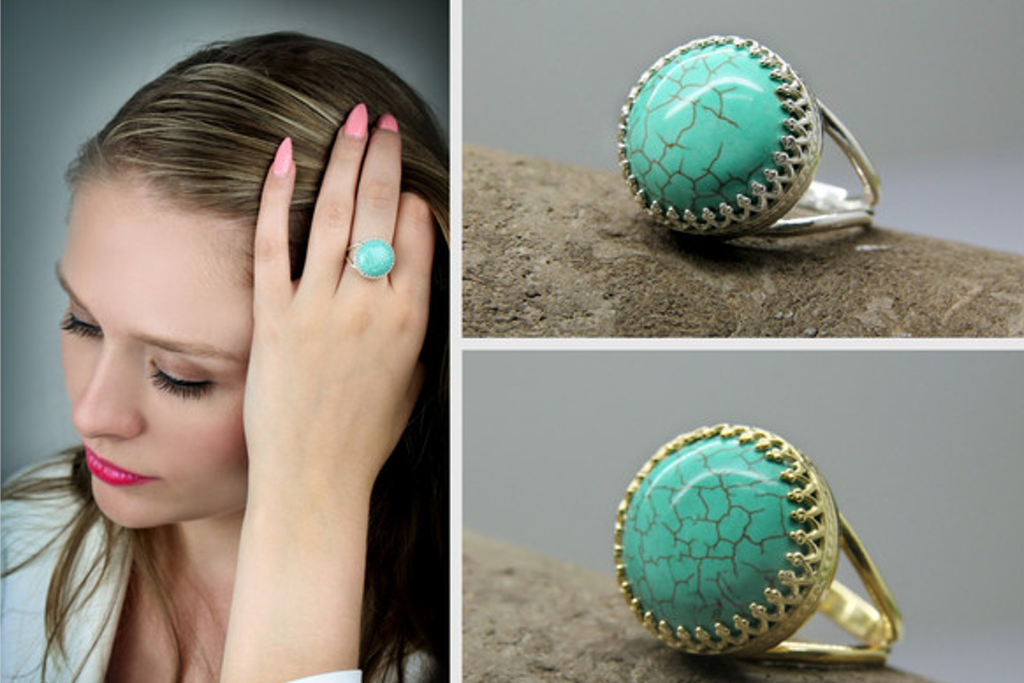 Silver Turquoise ring