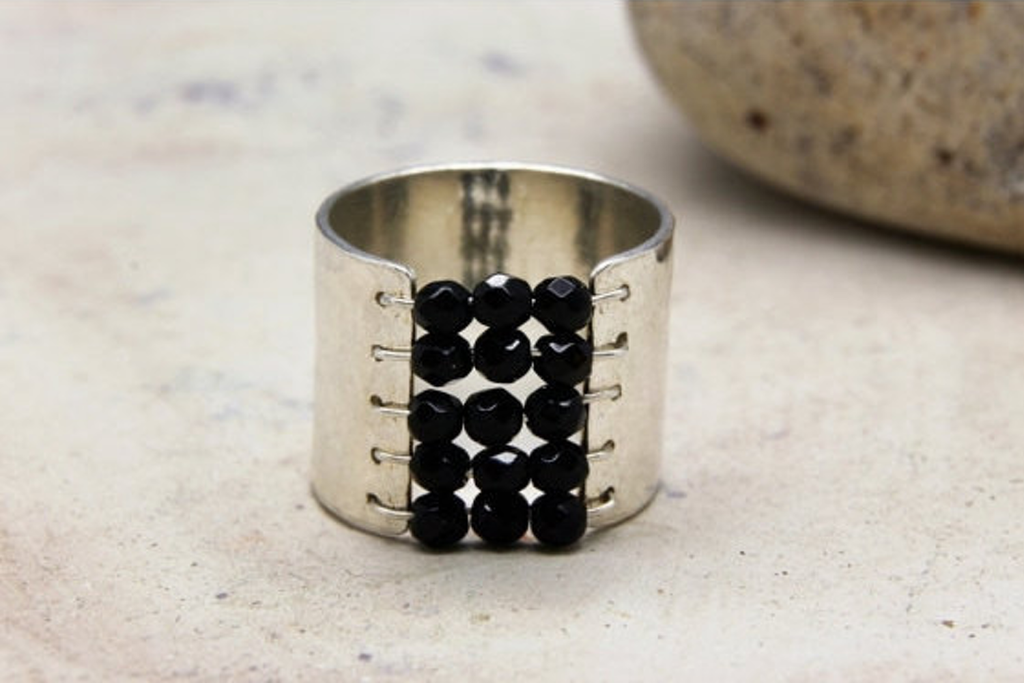 Silver handmade ring