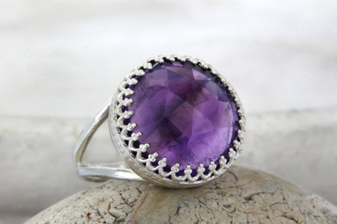 Amethyst ring