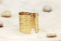 Adjustable zebra ring