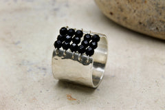 Silver handmade ring