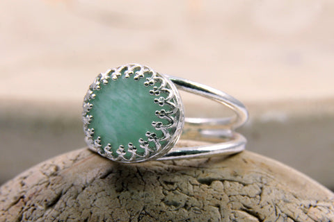 Amazonite ring