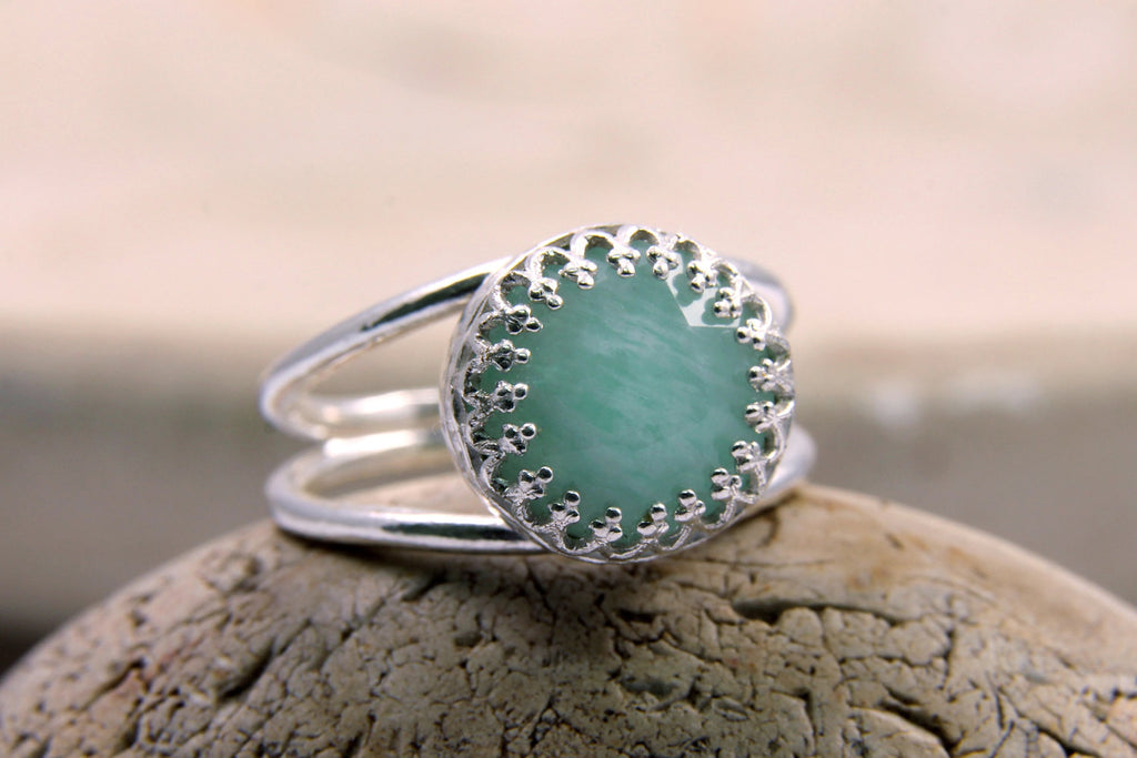 Amazonite ring