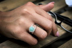 Amazonite ring
