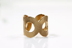 Delicate 14k solid gold ring
