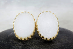 Druzy earrings