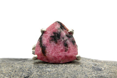 Rhodonite ring