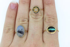 Antique Moss Agate Ring