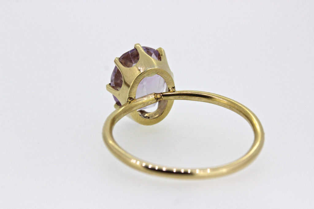 Antique Amethyst Engagement Ring