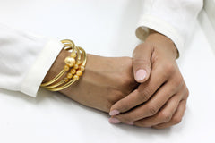 Rutilated quartz bracelet