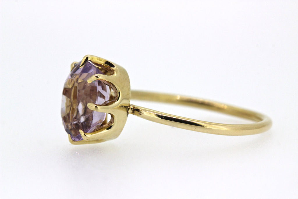 Antique Amethyst Engagement Ring