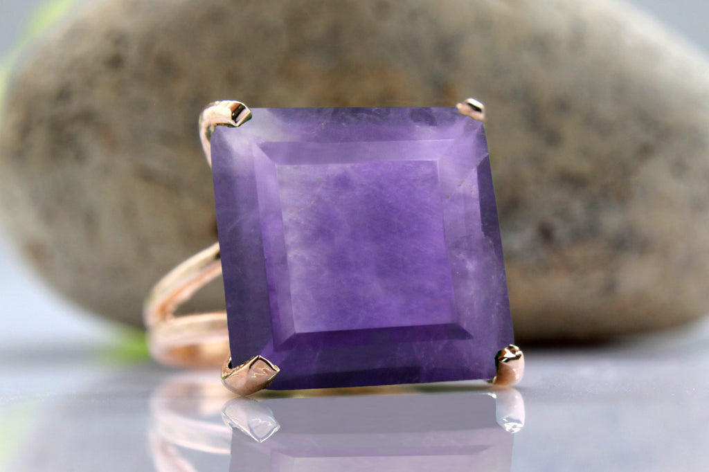 Amethyst ring