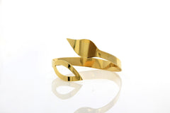 Gold snake bracelet